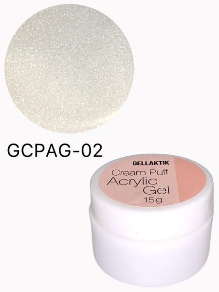 Gellaktik (Геллактик) CREAM PUFF ACRYLIC GEL №02,15гр