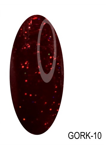 Гель-лак Gellaktik (Геллактик) Only Red Kiss Gork 10, 12 мл