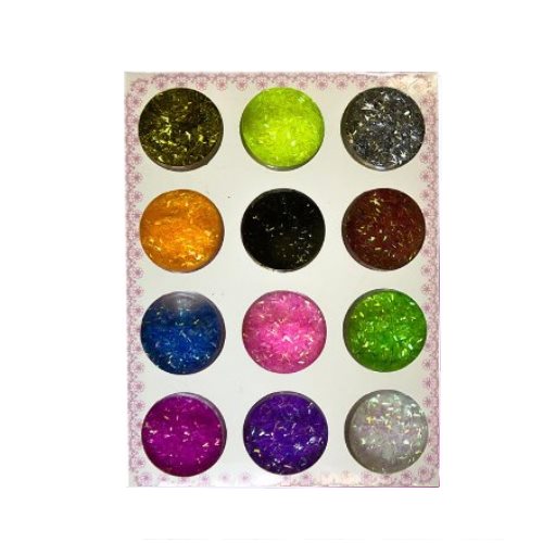 Конфетти дождик, набор 12 шт