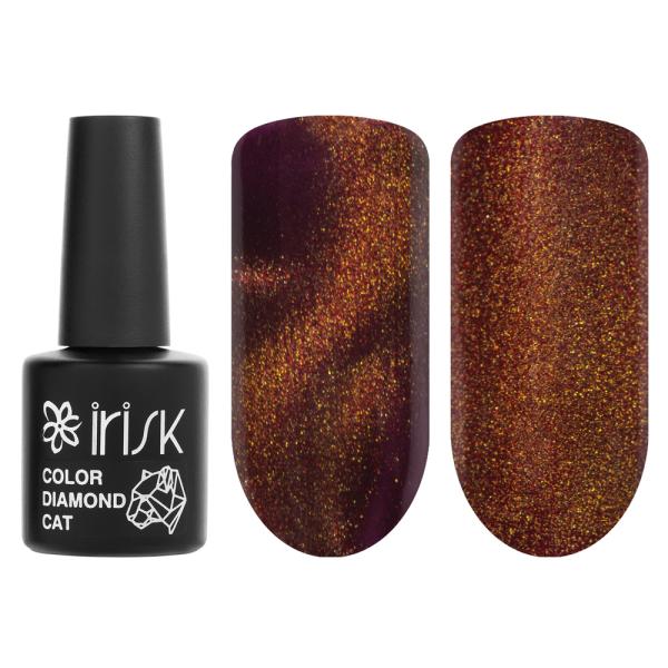 Гель-лак Irisk (Ириск) кошачий глаз Color Diamond Cat, 030, 10мл