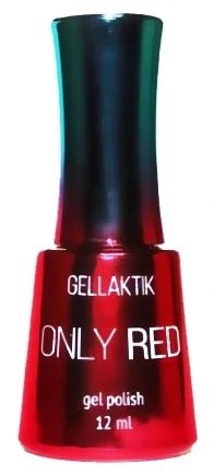 Гель-лак Gellaktik (Геллактик) Only Red Kiss Gork 10, 12 мл