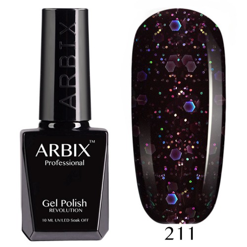 Гель-лак Arbix (Арбикс) № 211 Бродвей, 10 мл