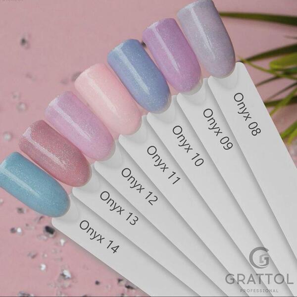 Гель-лак Grattol (Граттол) Onyx 012, 9 мл