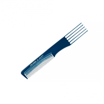 Comair(Комаир) Расчёска-вилка для тупирования 19,5 см №301 Celcon, Синяя, 1шт.