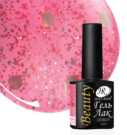 Гель-лак Holy Rose (Холи Роуз) Beauty № 271, 10 мл.