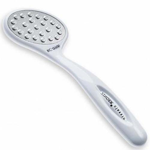 Zinger (Зингер) Тёрка педикюрная (лазерная, мелкая) RC-0906 White