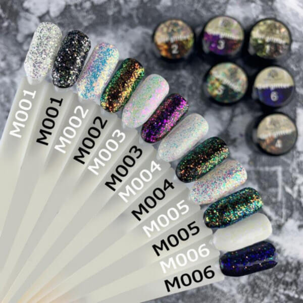 Global Fashion (Глобал Фэшн) Glitter Gel Хамелеон 06, 5 мл