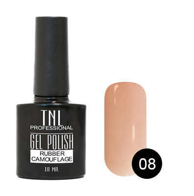 Гель-лак TNL (тнл) Rubber Camouflage №8, 10 мл