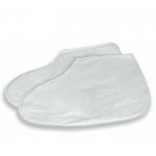 ИГРОbeauty Носки полиэтиленовые для парафинотерапии белого цвета, 50 пар