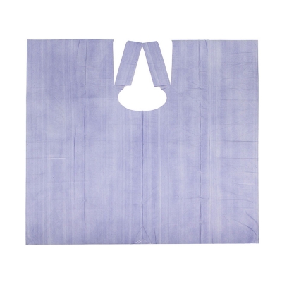 ИГРОbeauty Пеньюар 110*160cм, ПВД, 20мкр, Фиолетовый, 50шт