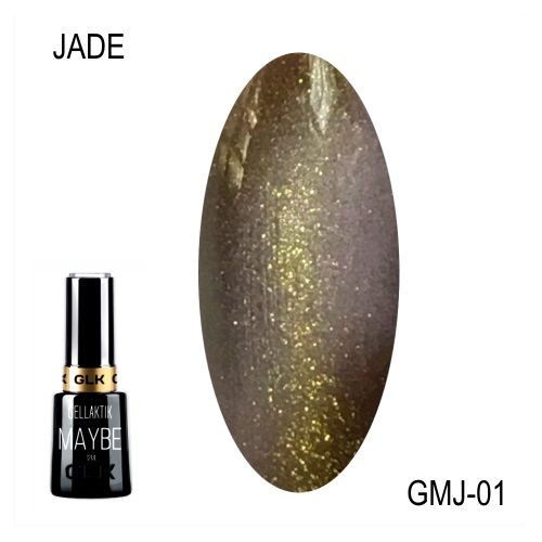 Гель-лак Gellaktik (Геллактик) Maybe Jade GMJ 01, 12 мл
