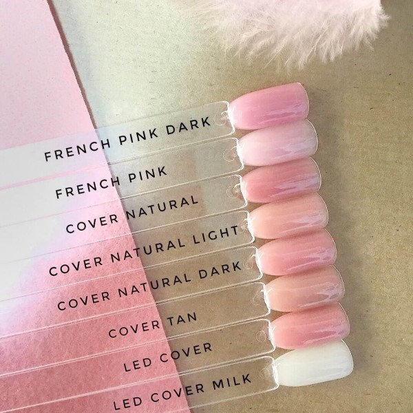 CosmoLac (Космолак) гель для наращивания ногтей Cover Natural Dark, 50 мл