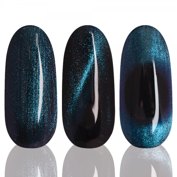 Гель-лак LAK'U (Лакью) Cats Eye 5D Blue CE 506, 10 мл