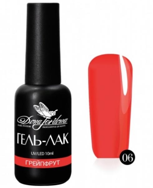 Гель-лак Dona Jerdona (Дона Жердона) 06 Грейпфрут, 10 мл