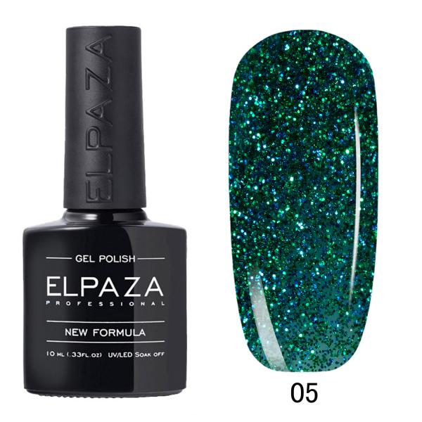 Гель-лак Elpaza (Эльпаза) Sparkle № 005, 10 мл