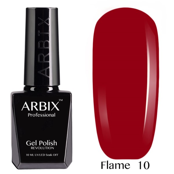 Гель-лак Arbix (Арбикс) Flame сансара № 010, 10 мл