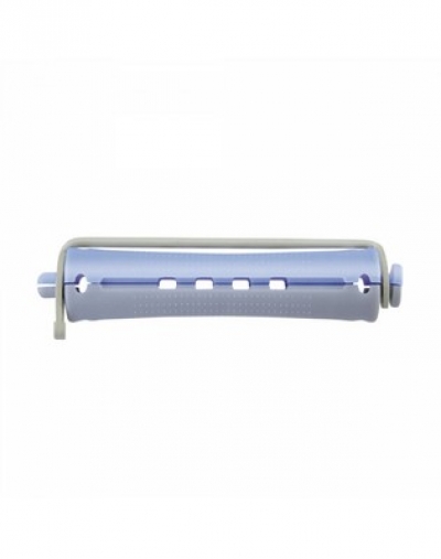 Comair(Комаир) Бигуди для холодной завивки, с круглой резинкой, цвет - Сине-серые, 12шт.