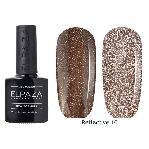 Гель-лак Elpaza (Эльпаза) светоотражающий Reflective 010, 10 мл