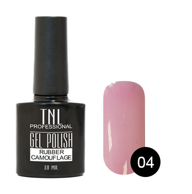 Гель-лак TNL (тнл) Rubber Camouflage №4, 10 мл