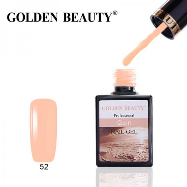 Гель-лак Golden Beauty (Голден Бьюти) 52 Gain, 14 мл