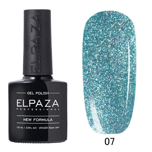 Гель-лак Elpaza (Эльпаза) Sparkle № 007, 10 мл