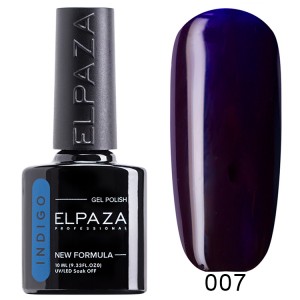 Гель-лак Elpaza (Эльпаза) Indigo 007, 10 мл