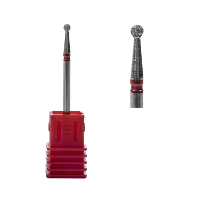 Алмазная фреза шар 2.3F, RED
