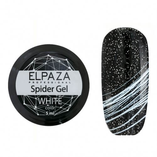Elpaza (Эльпаза) Spider Gel "Паутинка" белая, 5 мл