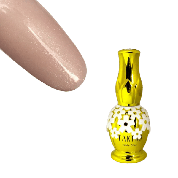 Каучуковая база Tartiso (Тартисо) SHIMMER PINK RUBBER BASE, 15 мл