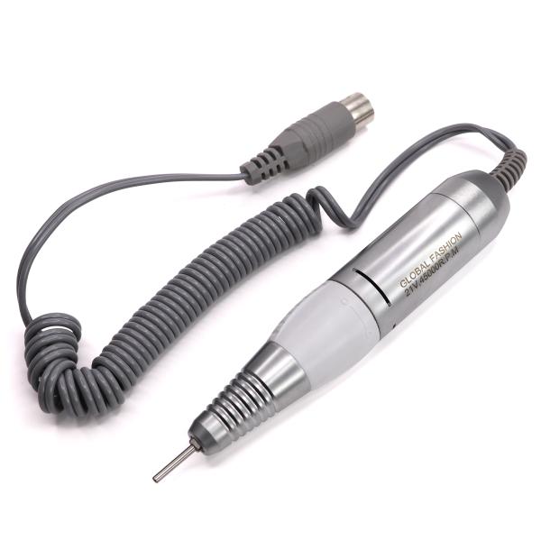 Ручка для аппарата маникюра и педикюра Global Fashion (Глобал Фэшн) 21V, белый, 45000 об