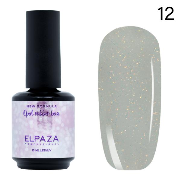 База Elpaza (Эльпаза) Opal Rubber Base 12, 15 мл