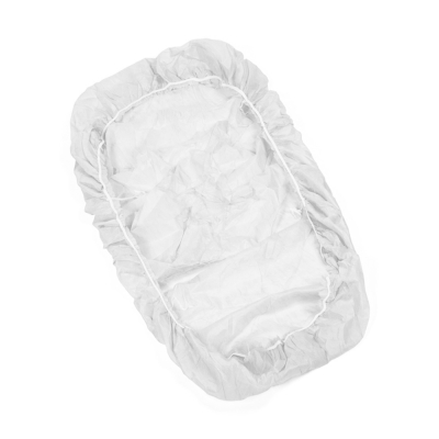 IGRObeauty Чехол из нетканного материала на кушетку, на резинке, белый, 100x215x30 см, 25 г, 5 шт