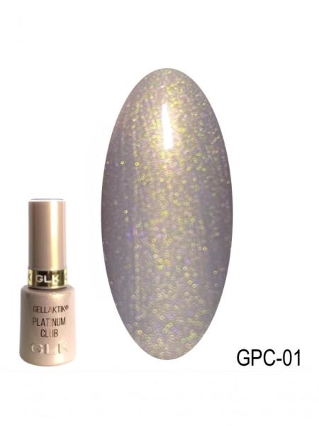 Гель-лак Gellaktik (Геллактик) Platinum Club  01, 12 мл
