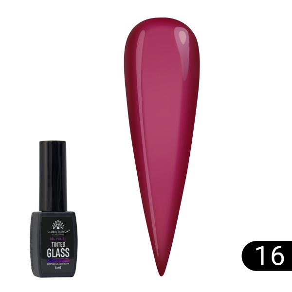 Гель-лак Global Fashion (Глобал Фэшн) витражный Tinted Glass 16, 8 мл
