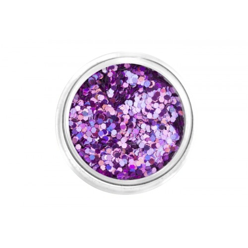 Конфетти шестиугольники мелкие, Сиреневые