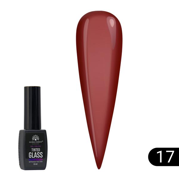 Гель-лак Global Fashion (Глобал Фэшн) витражный Tinted Glass 17, 8 мл