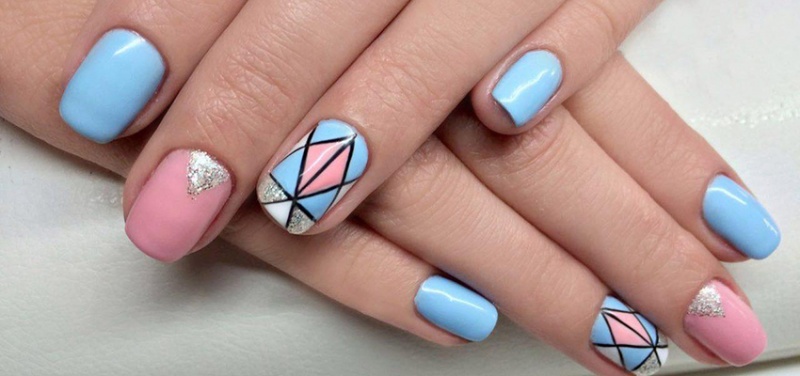 Нейл-арт и геометрия