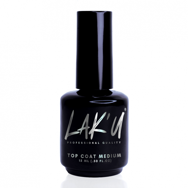 Топ LAK'U (Лакью) Top coat Medium, 15 мл