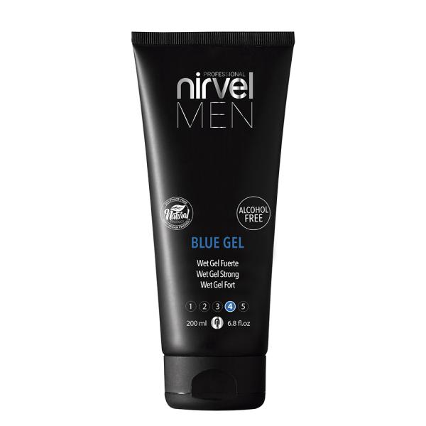 Nirvel (Нирвел) гель для укладки волос сильной фиксации Blue Gel, 200 мл