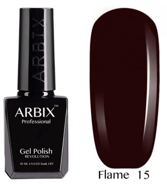 Гель-лак Arbix (Арбикс) Flame самба № 015, 10 мл