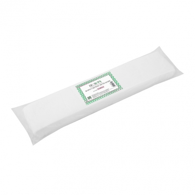 ИГРОbeauty Воротник парикмахерский 8*40см, спанлейс, гладь, 40г/м2, Белый, 100шт