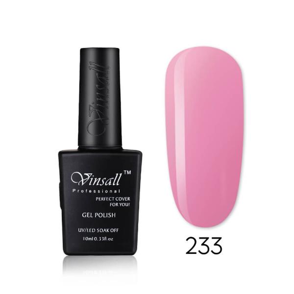 Гель-лак Vinsall (Винсал) Cover pink № 233, 10 мл