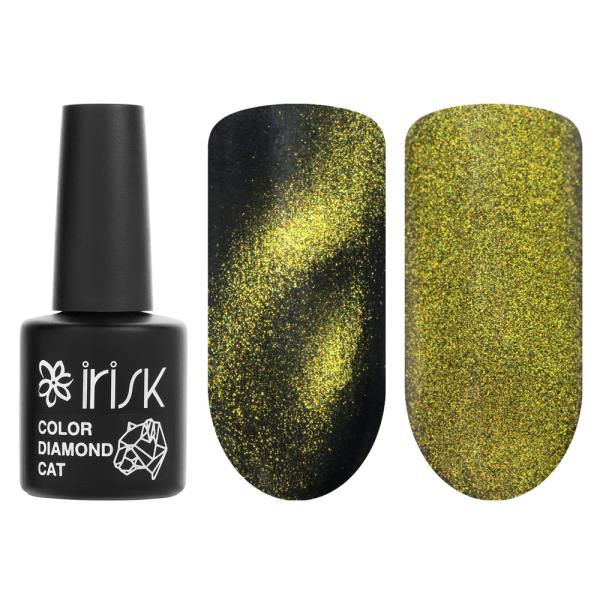Гель-лак Irisk (Ириск) кошачий глаз Color Diamond Cat, 028, 10мл