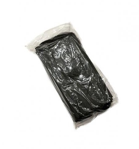 Маска медицинская одноразовая трёхслойная, черная 50 шт