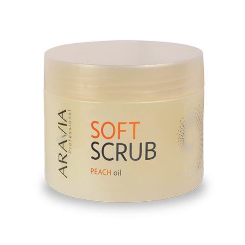 Aravia (Аравия) скраб питательный soft scrub Peach oil, 300 мл