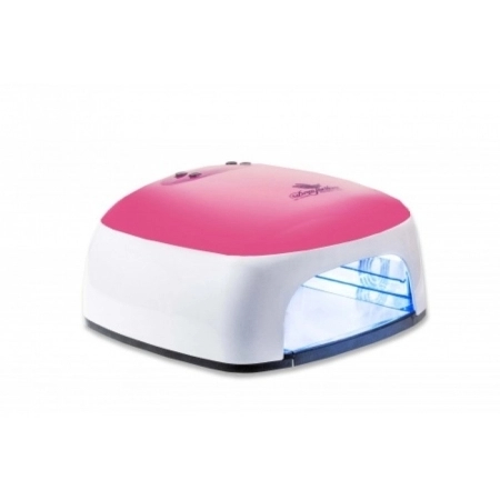 Dona Jerdona Лампа UV 36W с вентилятором розовая