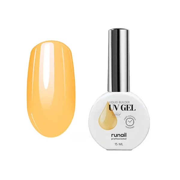 Цветной жидкий UV-гель RuNail (Рунейл) professional 5402, 15 мл