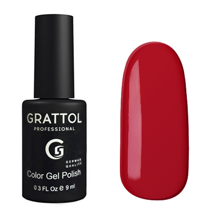 Гель-лак Grattol (Граттол) Classic 085 Dark Red, 9 мл