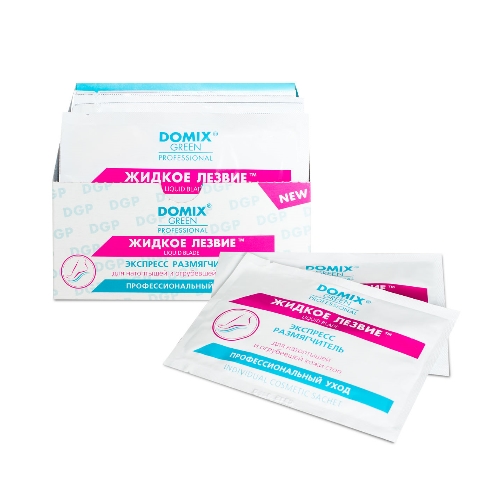 Domix (Домикс) саше-салфетки жидкое лезвие экспресс размягчитель, 1 шт