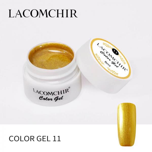 LACOMCHIR Гель-краска, золото № 11, 5 мл